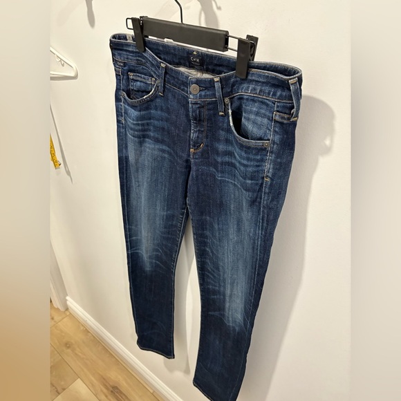 CITIZENS OF HUMANITY- ARIELLE MID RISE SLIM JEANS - Picture 3 of 9